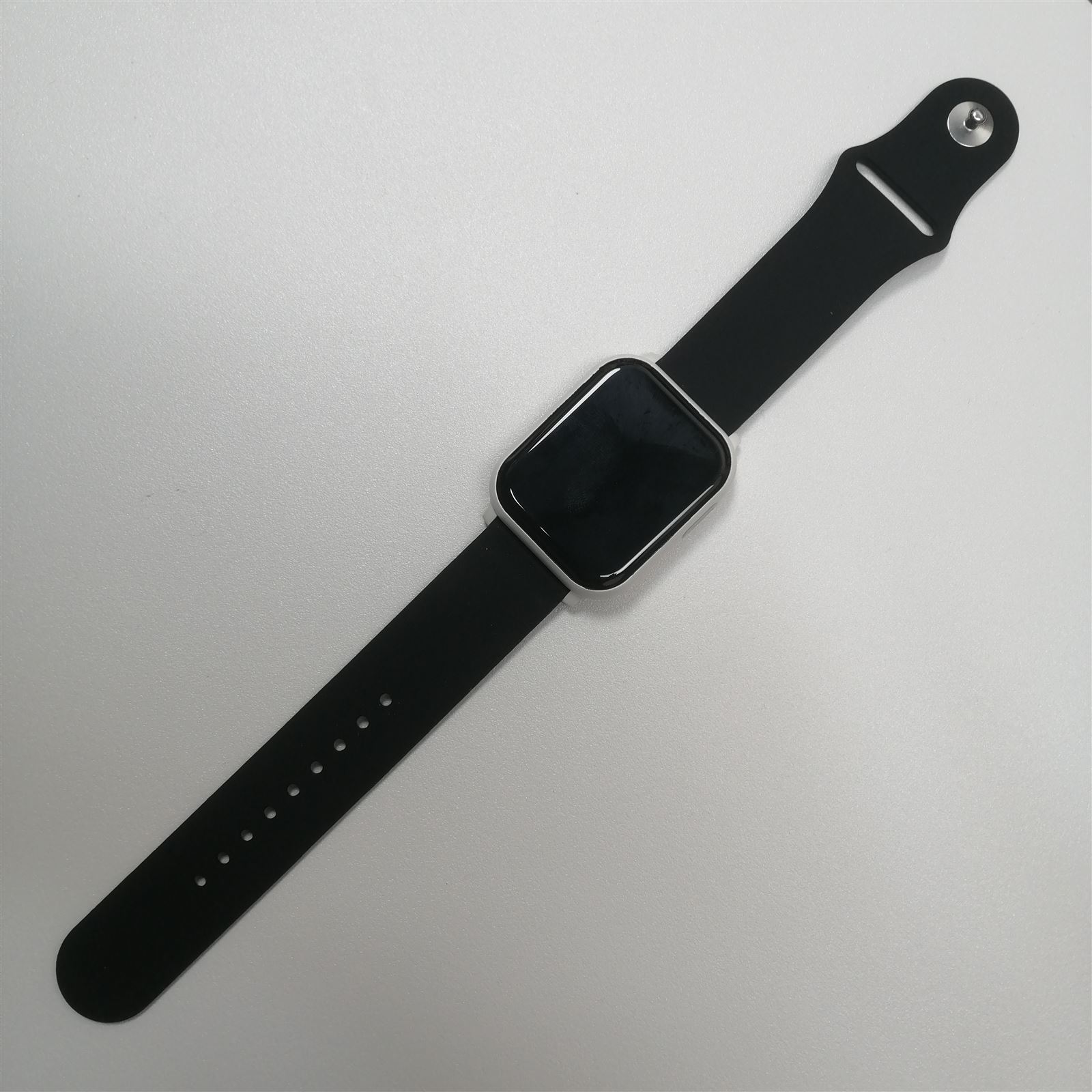 EngraSun factory — finished smart watch, front view